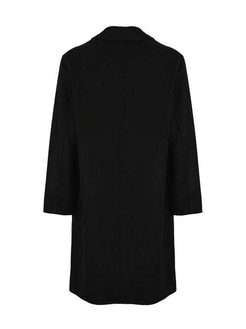 Cappotto in lana e cashmere nero AMARANTO | B6S0001A 99